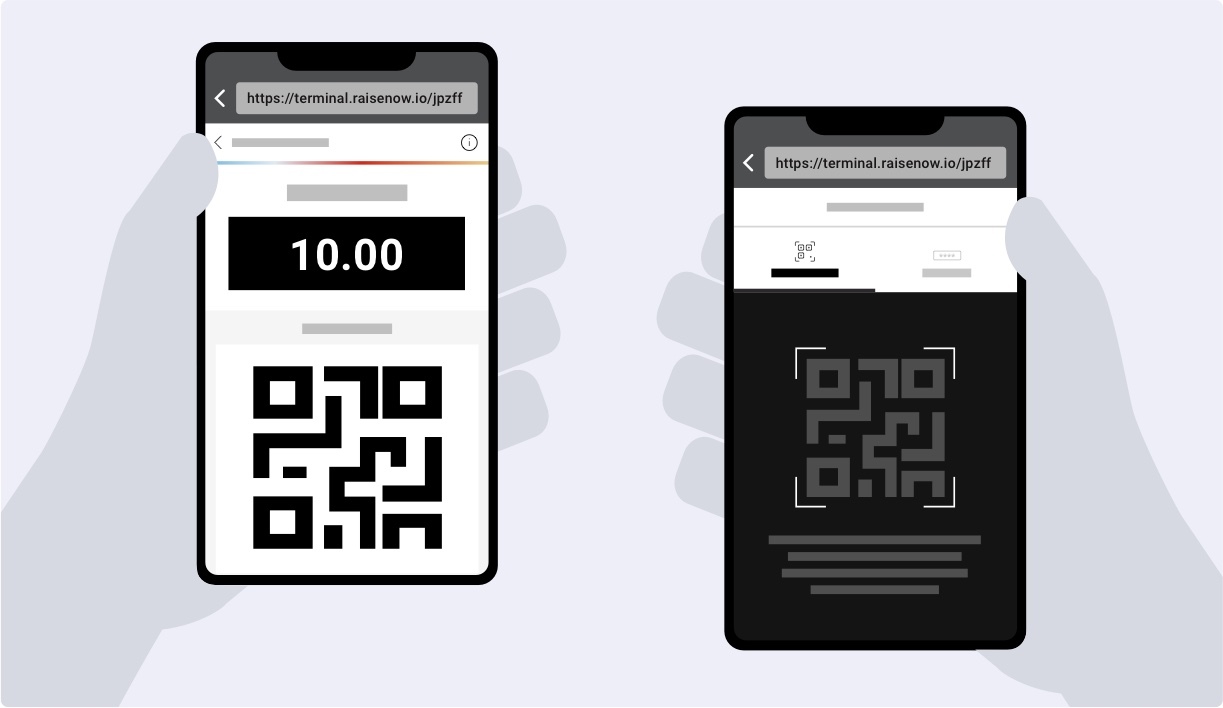 Buyer scans the QR Code
